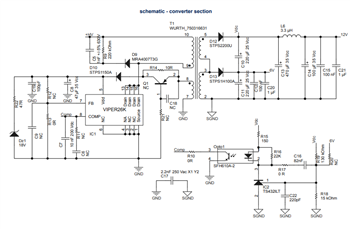 Schaltplan - STMicroelectronics STEVAL-VP26K02F Evaluierungsboard